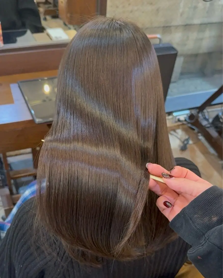 ロング トリートメント 🦢パーマモデル 様募集中🦢AI🫧のヘアスタイル