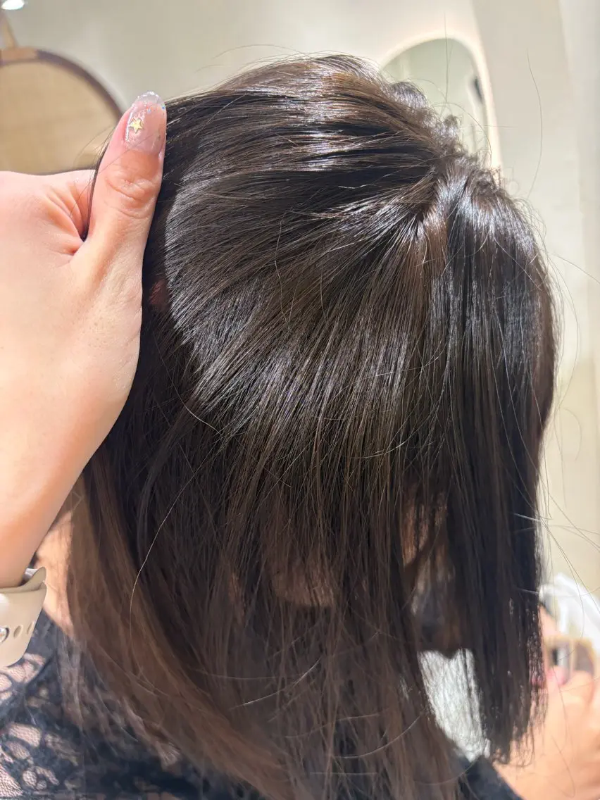 ミディアム ヘアカラー トリートメント 今 咲乃のヘアスタイル