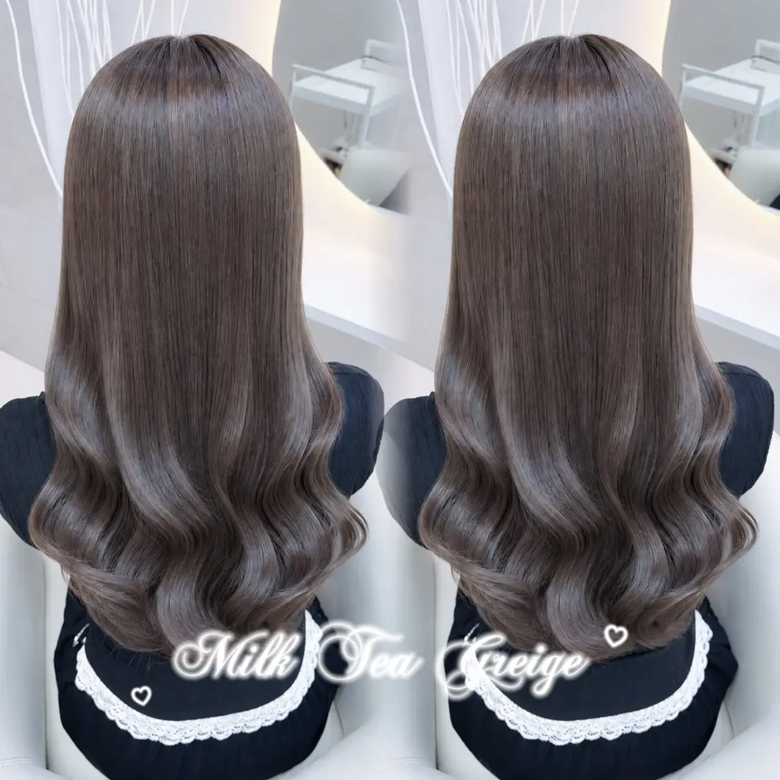 ロング カラー ヘアカラー トリートメント 🩰艶髪ワンカラー／ 大宮/はるあ🩰🏹のヘアスタイル