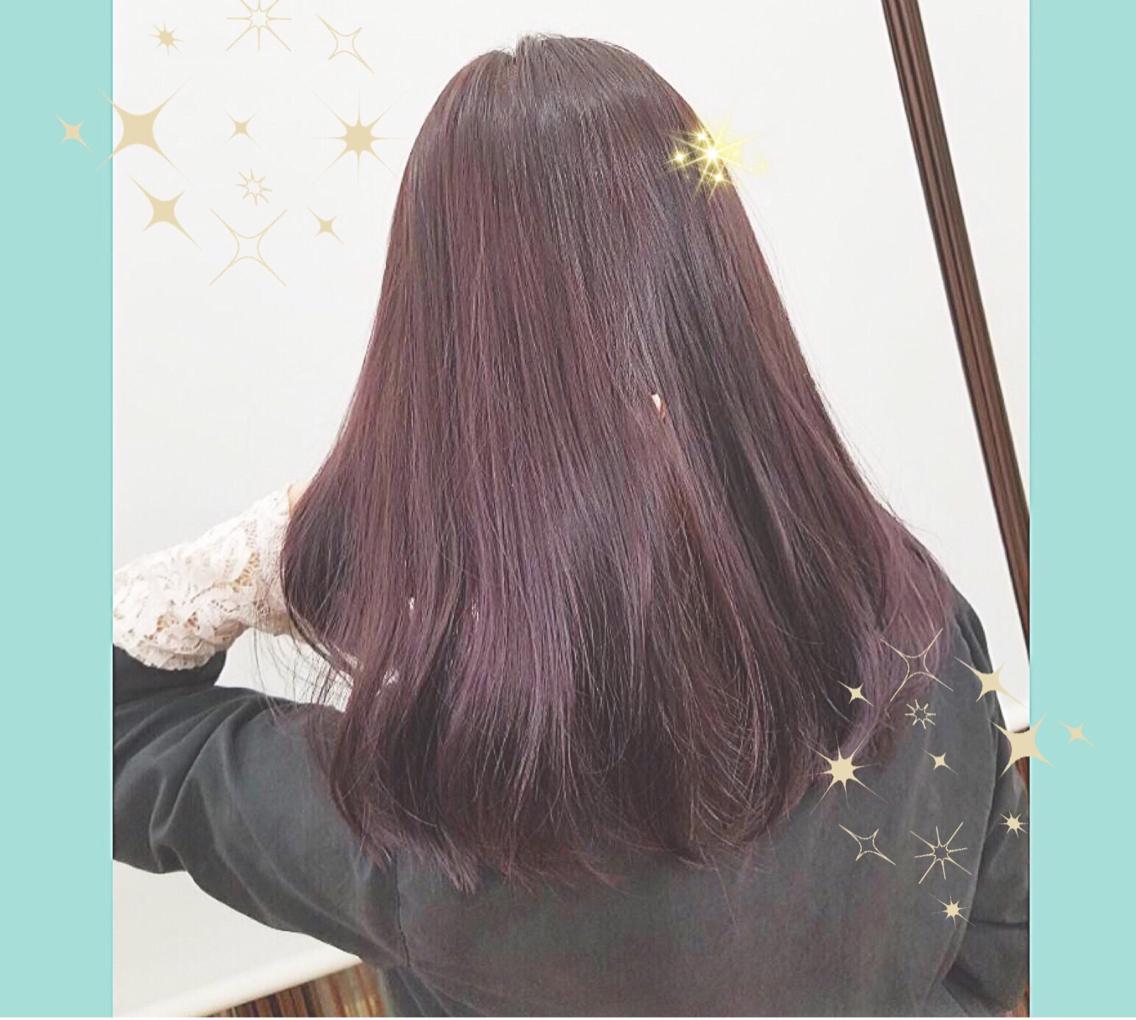 セミロング カラー アディクシーカラー パープルカラー 【wisp omiya】のその他イメージ