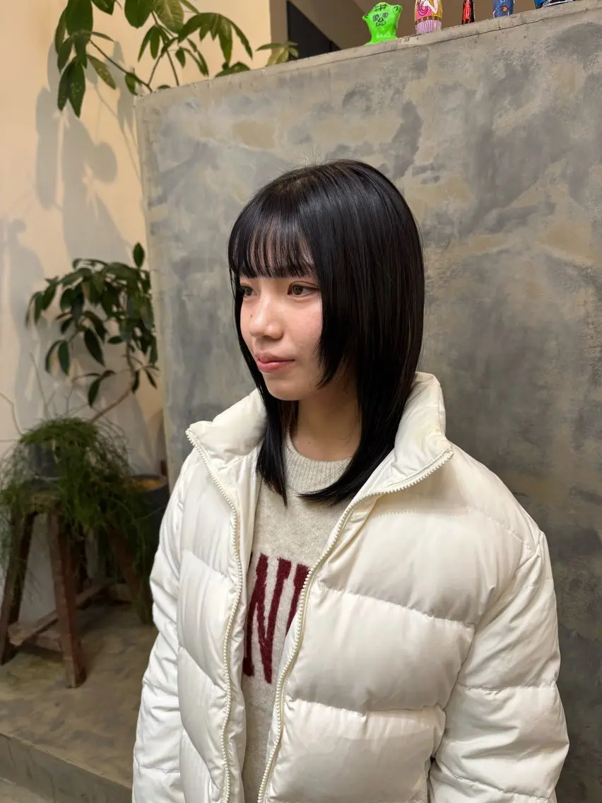 ミディアム 新井 翔壱のヘアスタイル