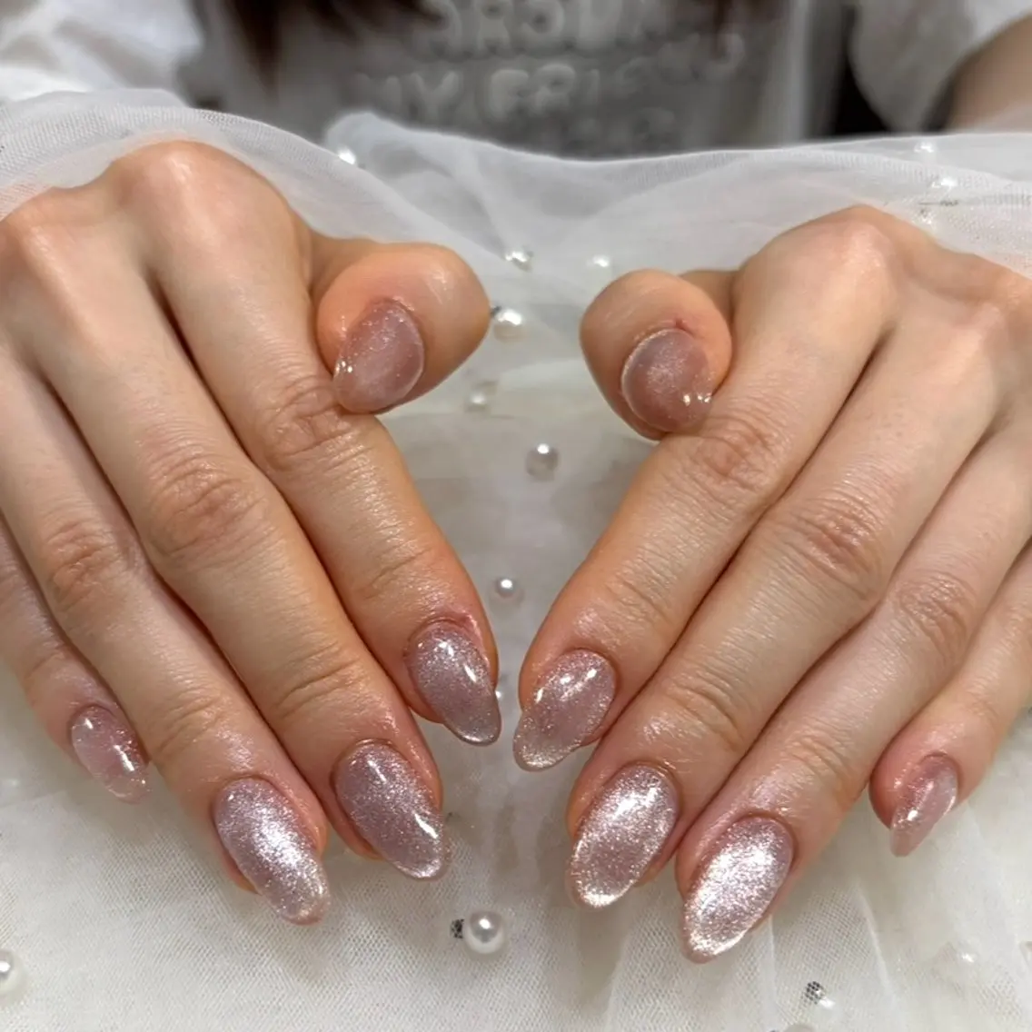 オフあり◆ハンドマグネットワンカラー✨甘皮ケア込の写真