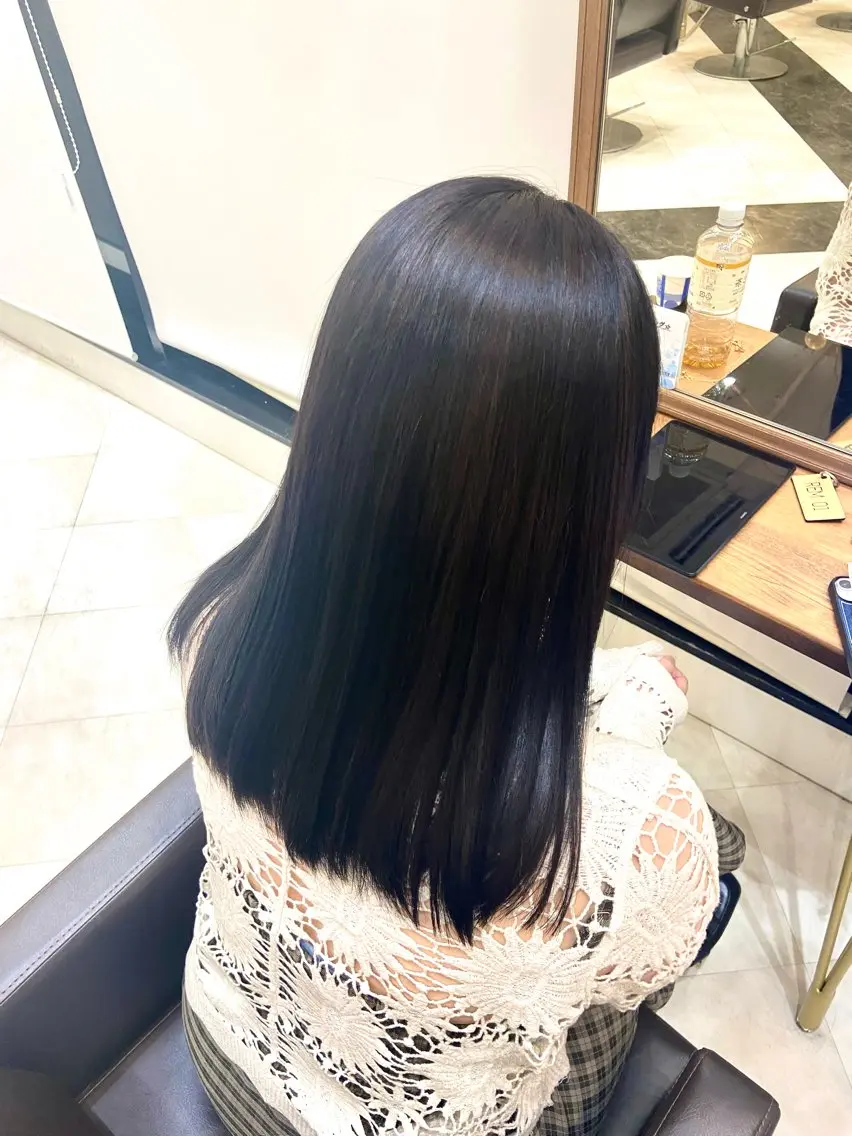 セミロング REM青葉台 きたじまのヘアスタイル