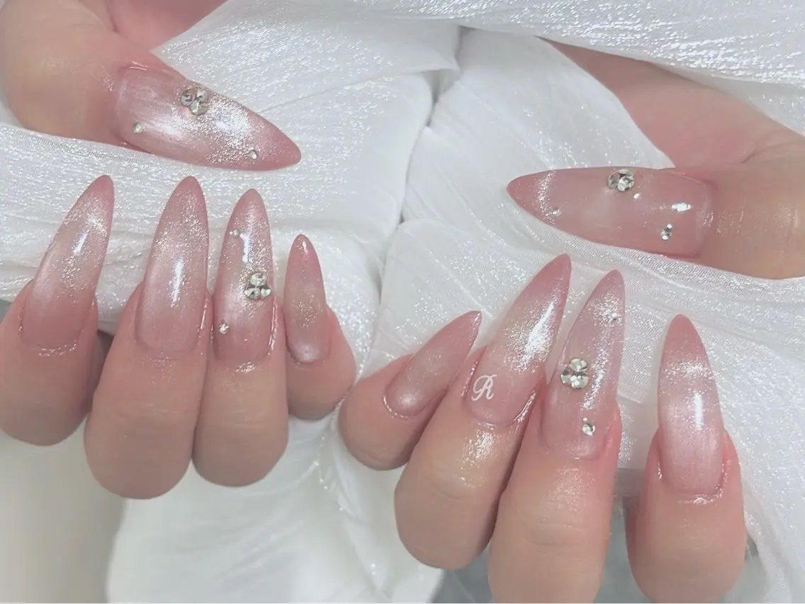 ネイル ハンドネイル RiLion💗 Risa🦋💜のネイルデザイン