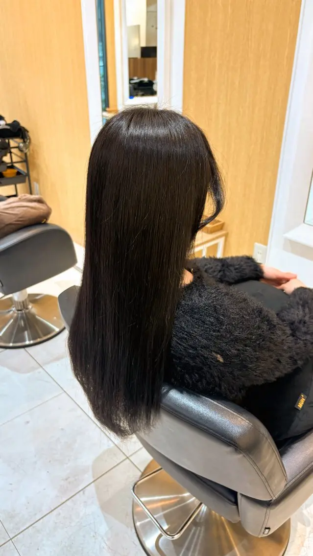 セミロング カラー ブラウンカラー レイヤーカット カット ヘアカラー hair salon blossy./ちばのヘアスタイル