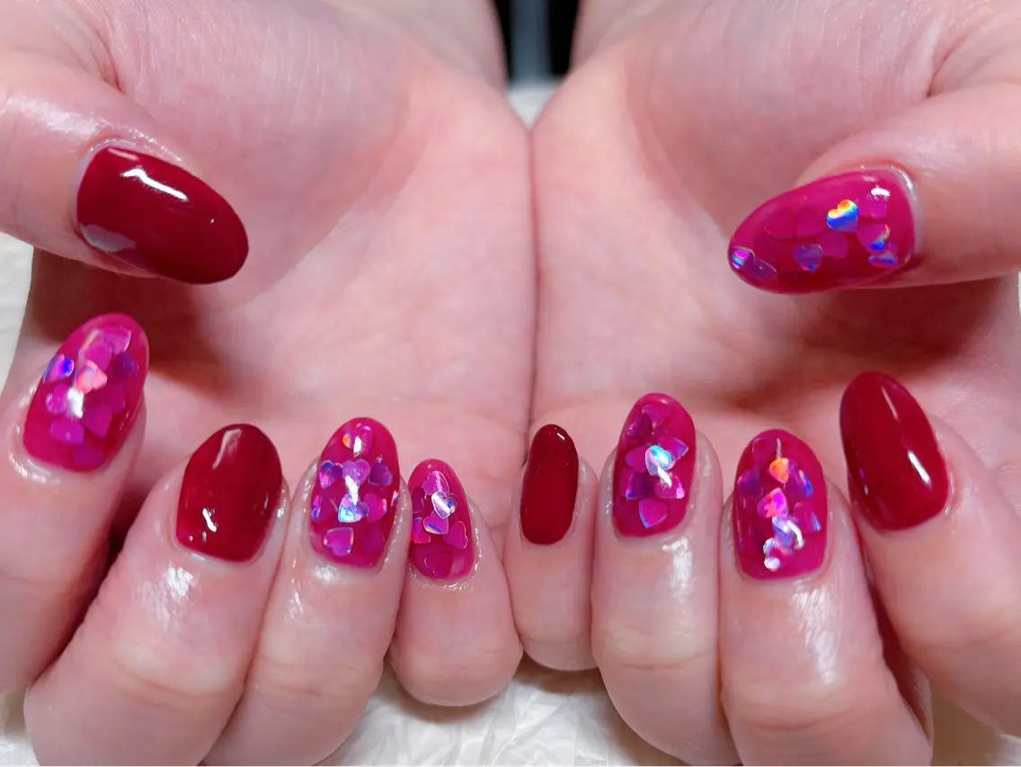 ネイル アートネイル オーロラネイル チークネイル フラッシュネイル フットネイル 💫ゆか_ Nailartistのネイルデザイン