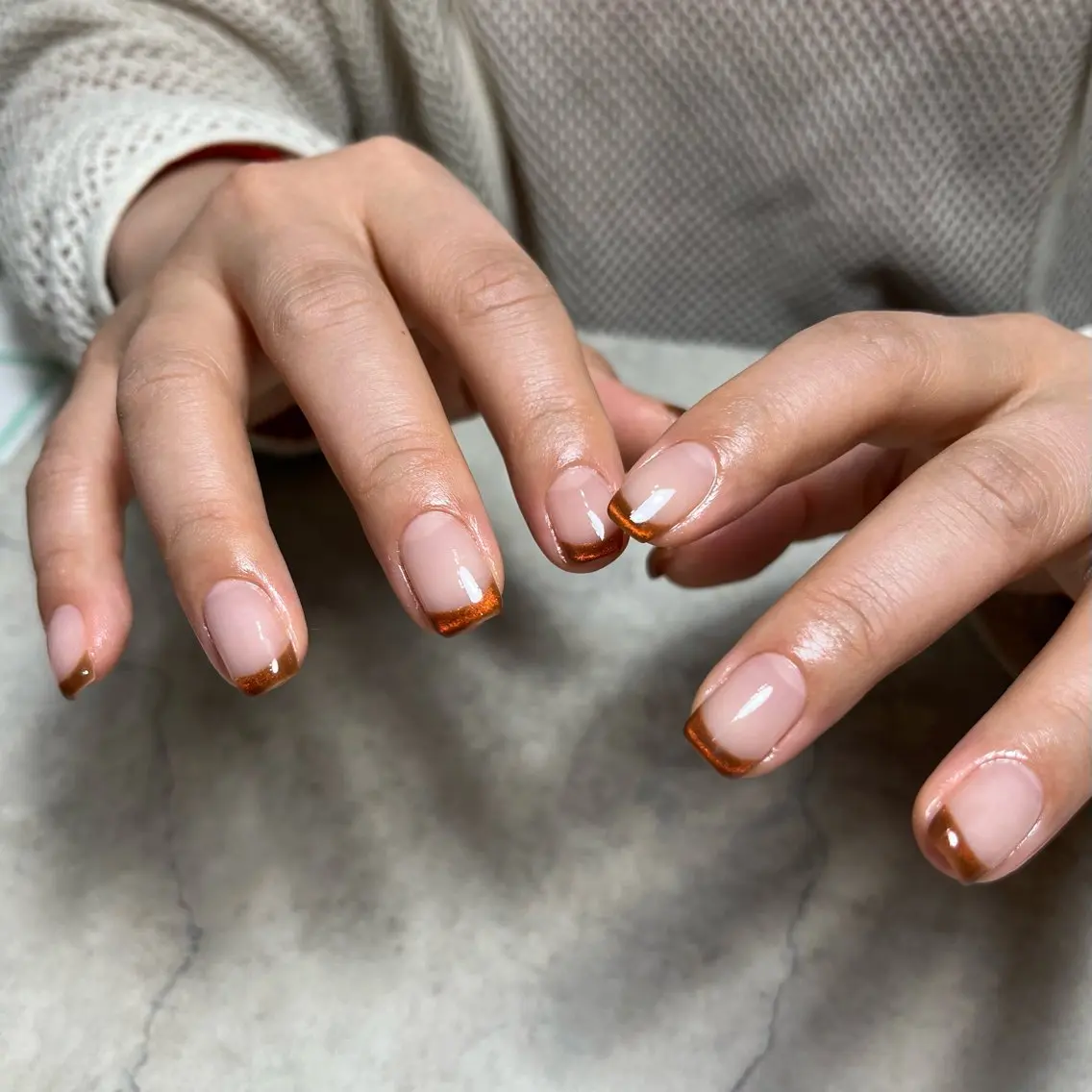 ネイル グリーン マグネットネイル vegh. nail/阿波座のネイルデザイン