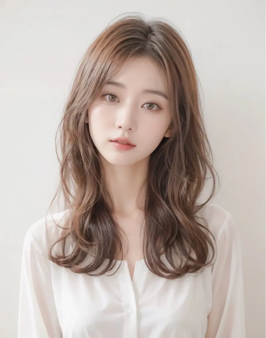 ロング カット ヘアカラー トリートメント 品のある垢抜けヘア 特化🫧空 龍之介のヘアスタイル