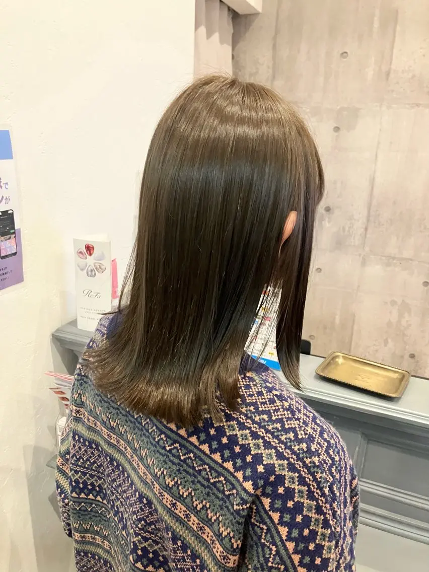 カラー ヘアカラー トリートメント mai /attraのヘアスタイル