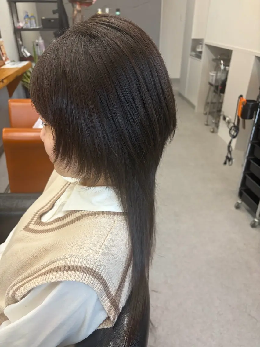 ロング キッズ カット 森 まりのヘアスタイル