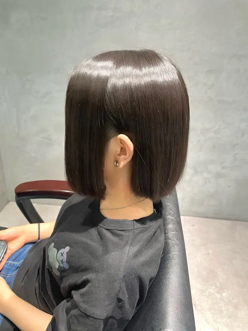 ショート カラー カット ヘアカラー CHERIM ❤️🔥新家光葉のヘアスタイル