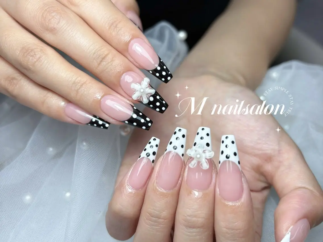 ネイル ハンドネイル M🌷nail 長さだし専門店のネイルデザイン