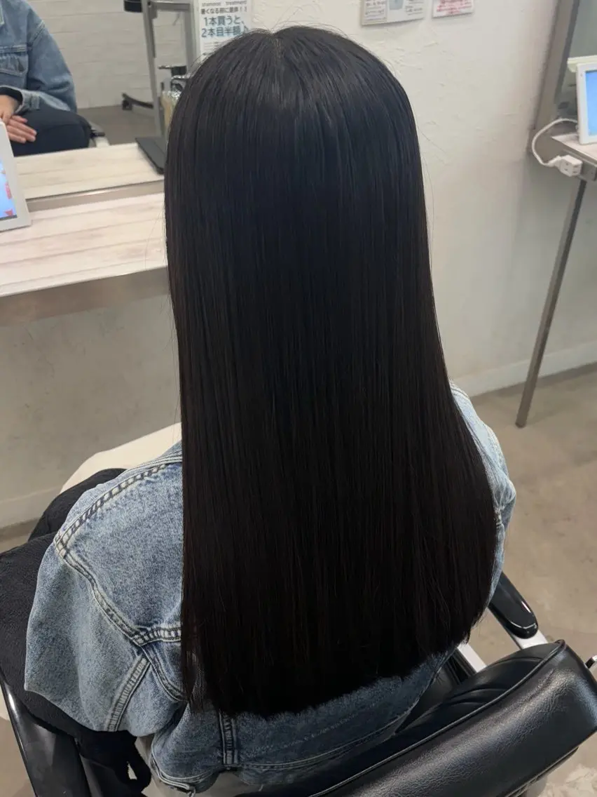 ロング トリートメント トリートメント 韓国ヘア🇰🇷 HINAのヘアスタイル