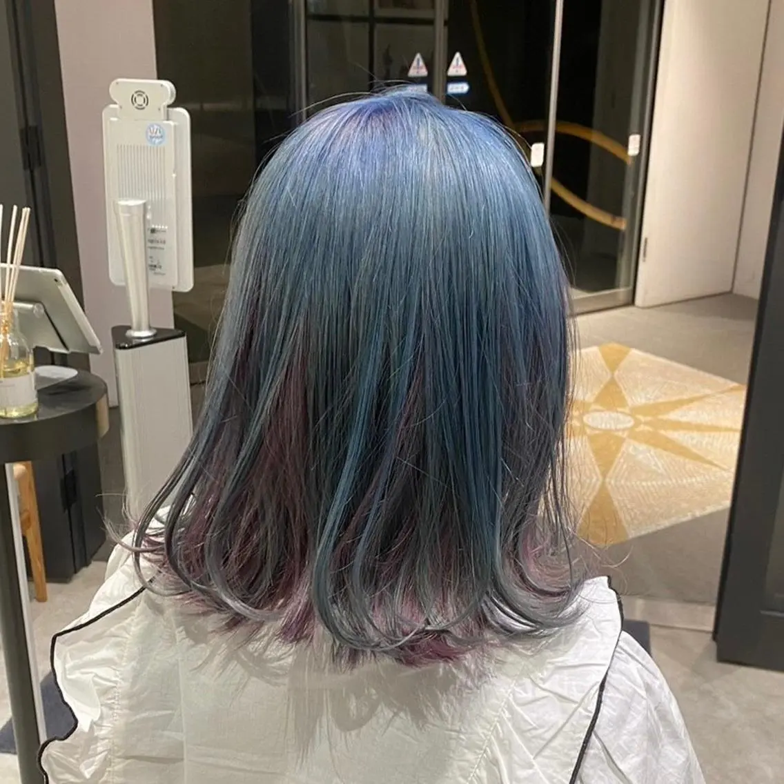 ミディアム カラー ヘアアレンジ ヘアカラー トリートメント SHIAN 立川 🍑すずかのヘアスタイル