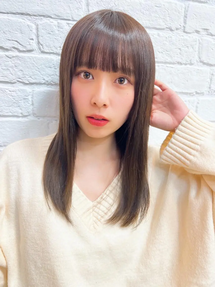 カット、髪質改善メテオトリートメント🐼髪が美髪、艶髪になります。クセが強い方は髪質改善ストレートがおすすめです🔔の写真