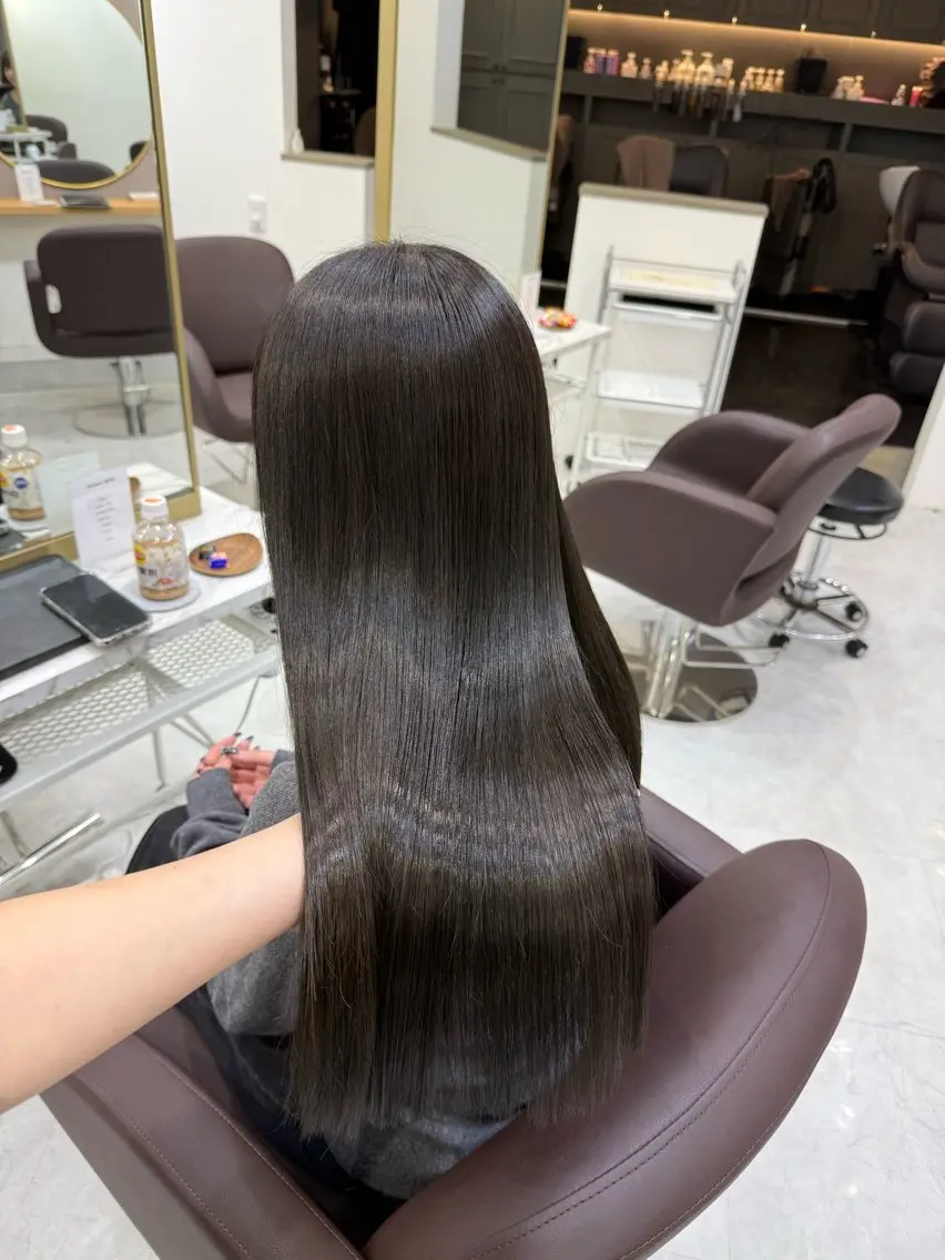 ロング カラー ヘアアレンジ カット ヘアカラー トリートメント ヘアセット 💗横浜美容室 💗HARUNAのヘアスタイル