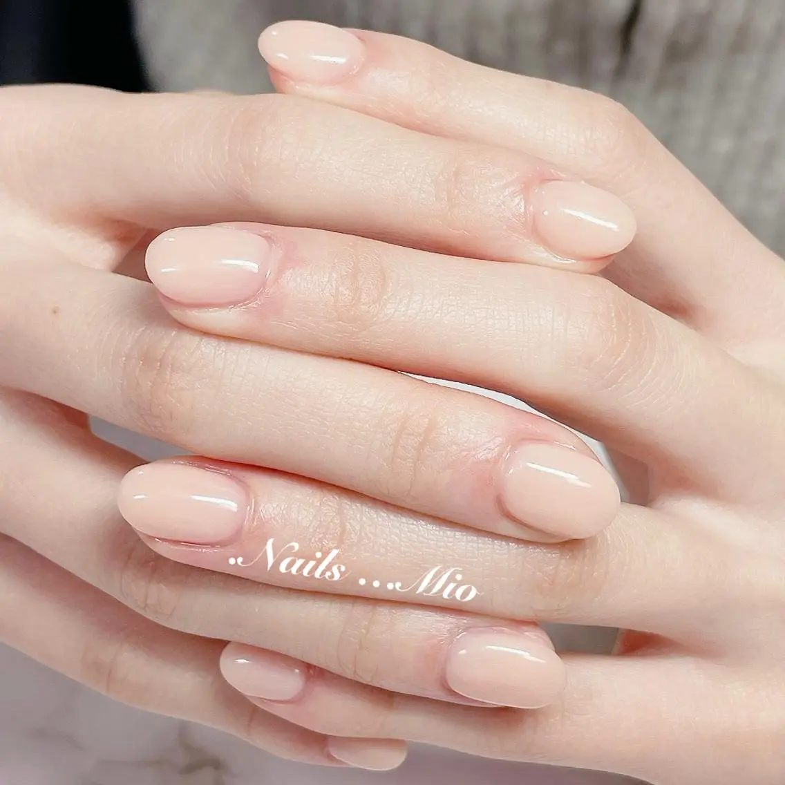 ネイル ジェルネイル ワンカラーネイル .Nails Mio 赤羽西ネイルサロンのネイルデザイン