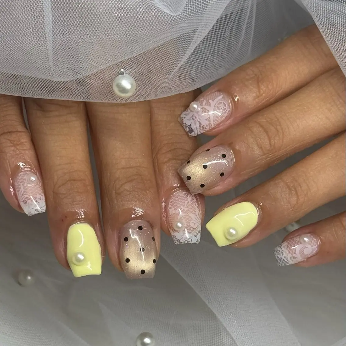 ネイル colail 大和八木のネイルデザイン