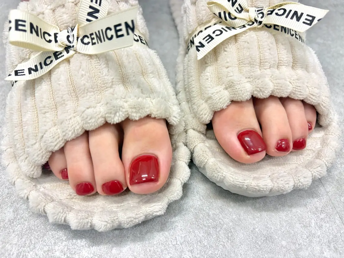 ネイル フットネイル Lance nail 💅🏽aya🖤のネイルデザイン