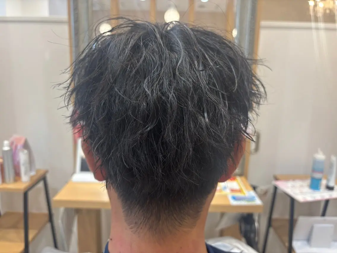 ショート パーマ かわにし ゆきのヘアスタイル