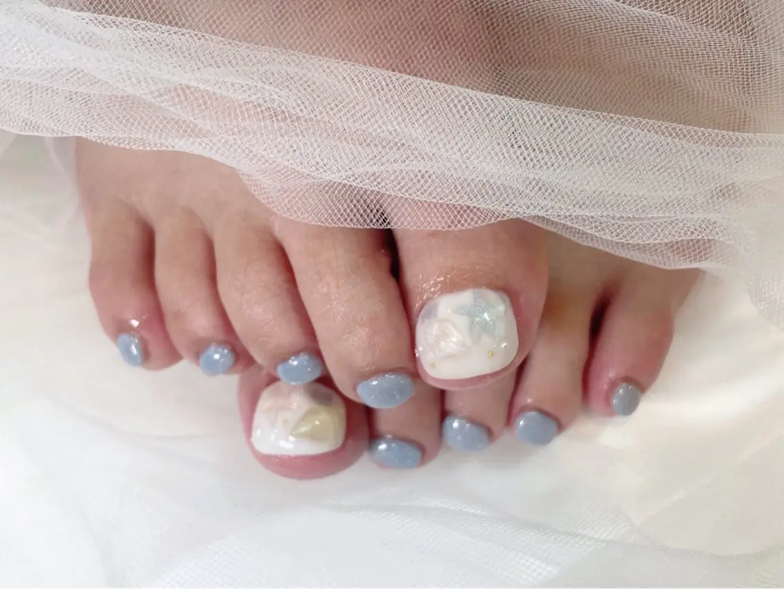 ネイル アートネイル フットネイル ワンカラーネイル ハンドネイル ハンドケア 【新宿】Nail Yamazakiのネイルデザイン
