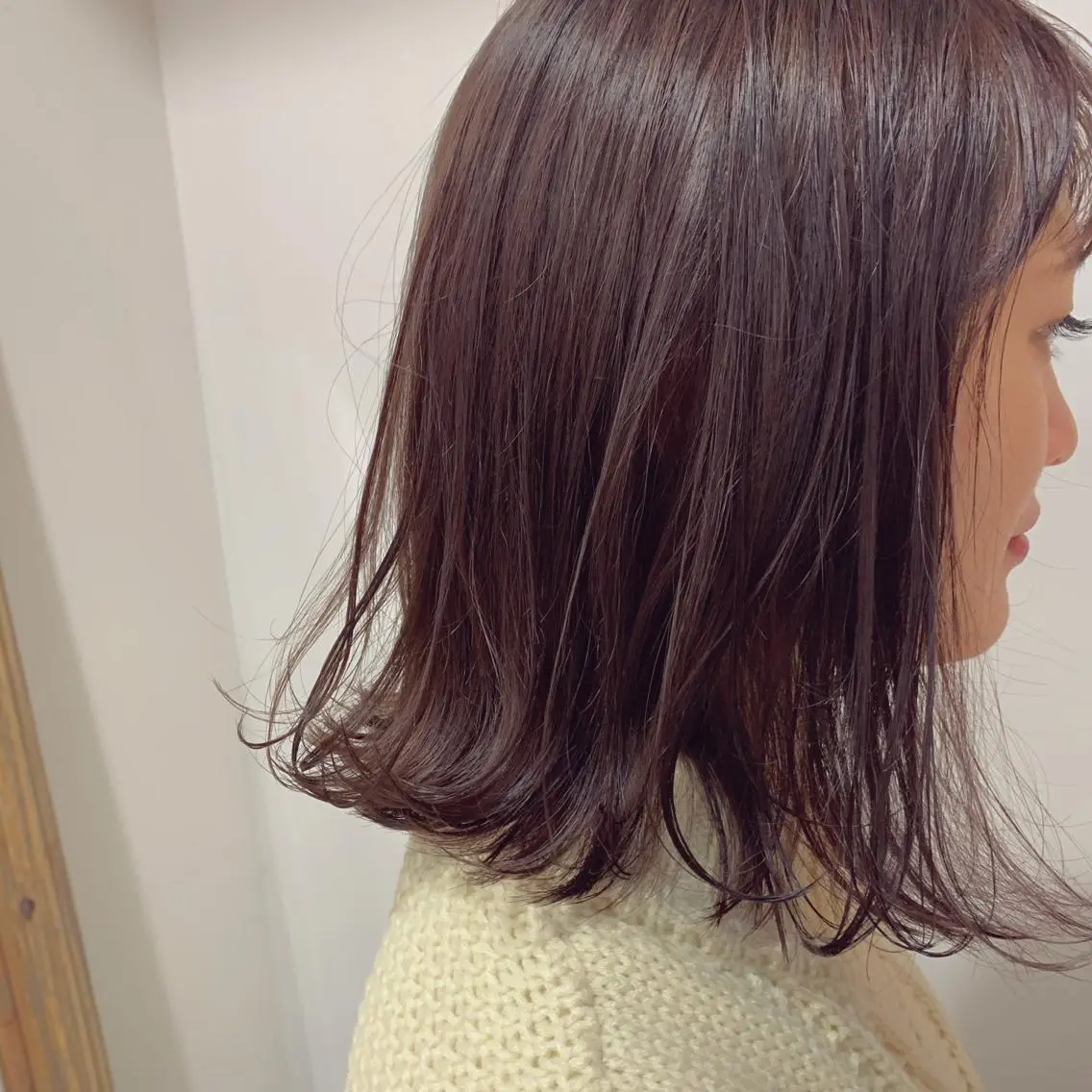 ミディアム 名駅🦢大人艶カラー 🪽カミヤアカネのヘアスタイル