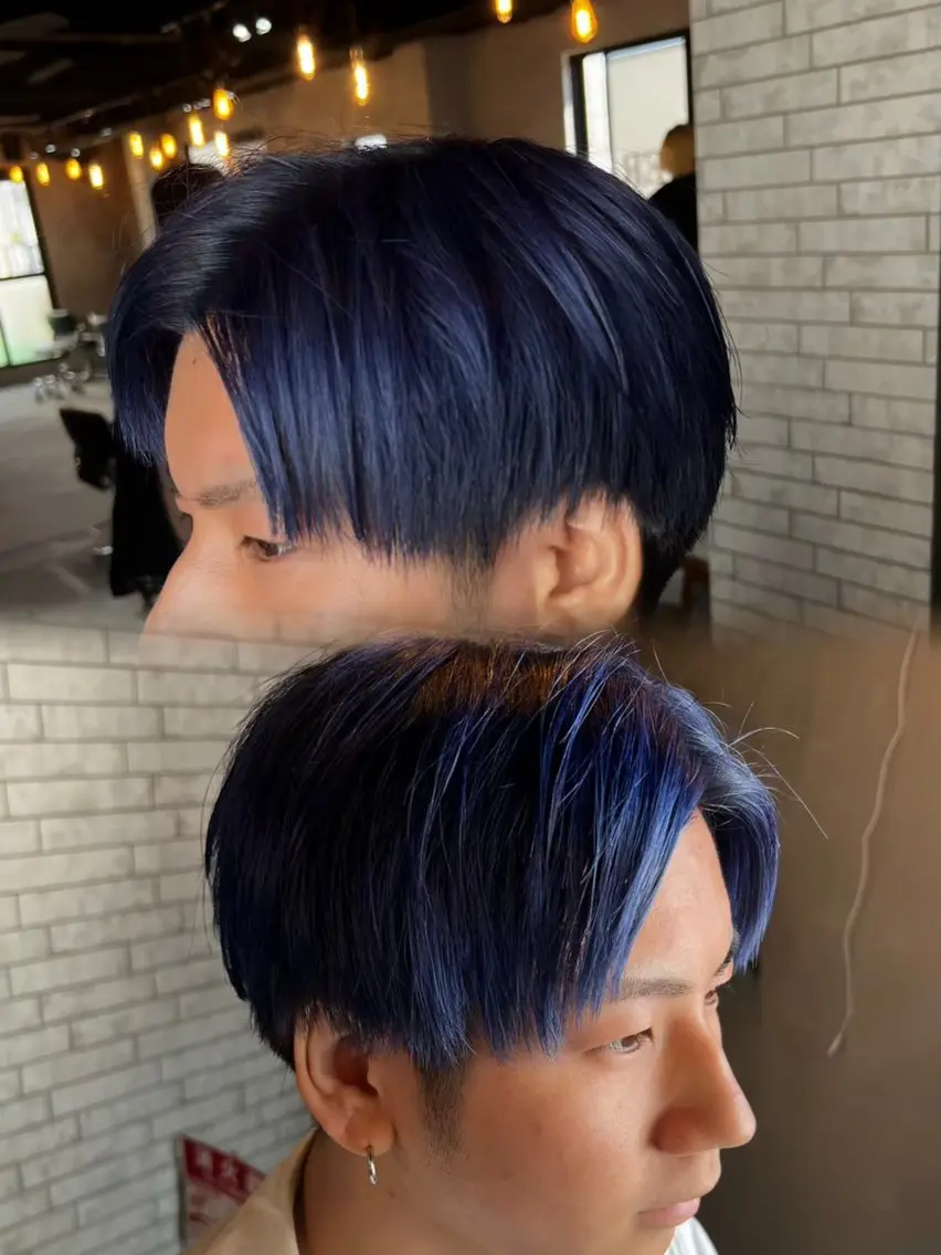 カラー メンズ メンズブリーチ ブリーチ カット ヘアカラー カット・パーマモデル 募集中✨kotoの眉毛・アイブロウイメージ
