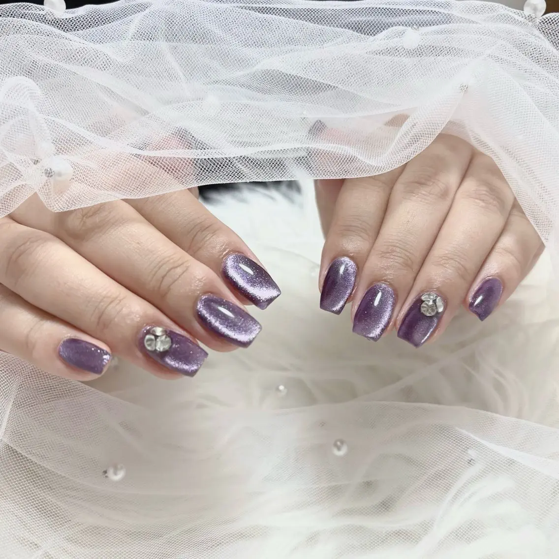 ネイル マグネットネイル ハンドネイル Ange nailのネイルデザイン