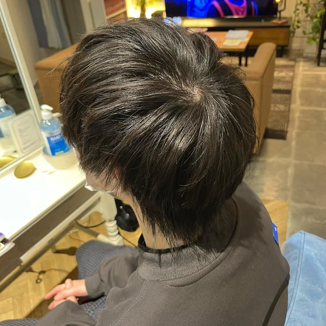 ミディアム メンズ カット 🫟メンズスタイル 特化型マナ🫟のヘアスタイル