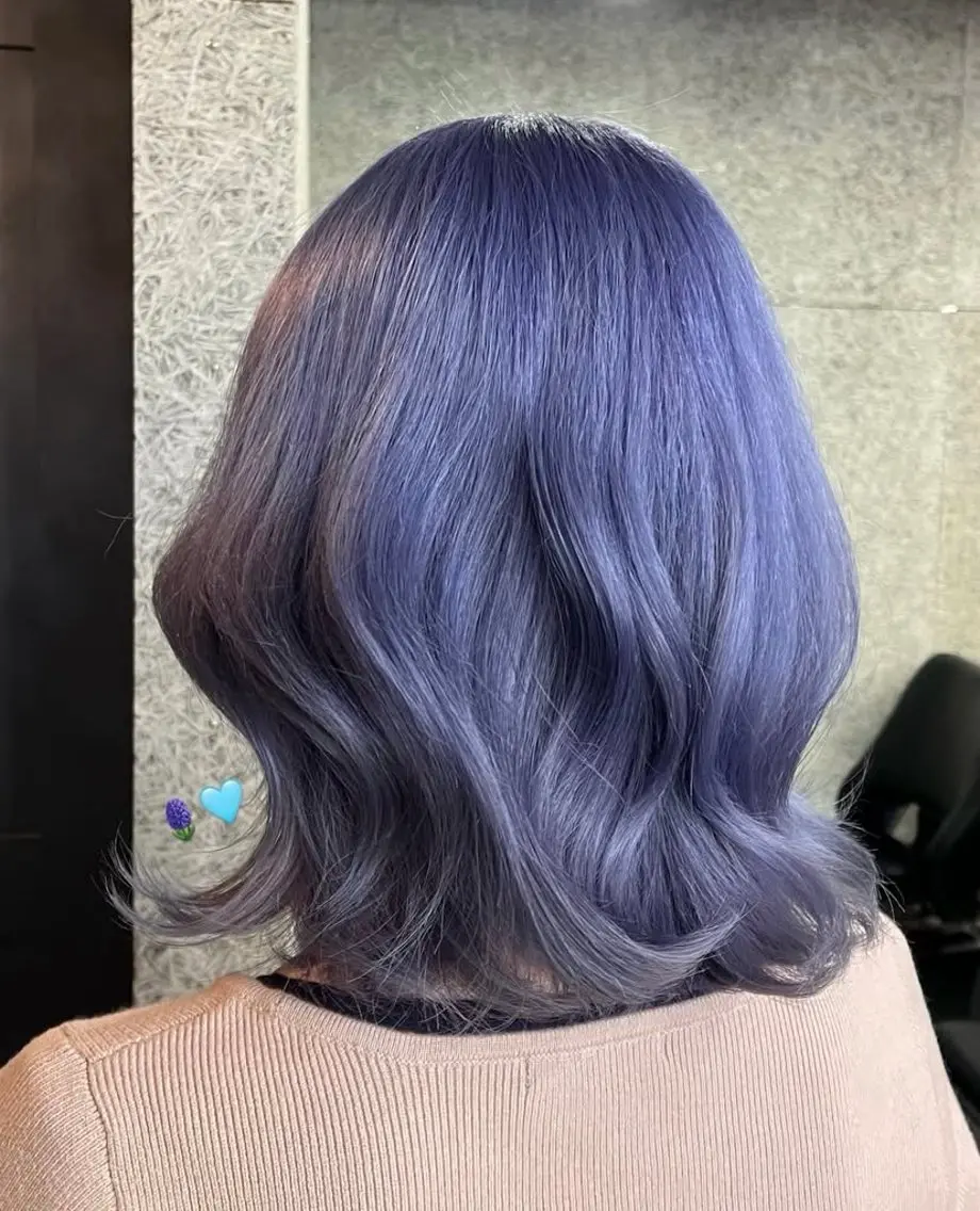 ミディアム カラー ベージュカラー ブリーチ ブルーカラー ダブルカラー グラデーションカラー 🫟Blanco🫟 Color&Careのヘアスタイル