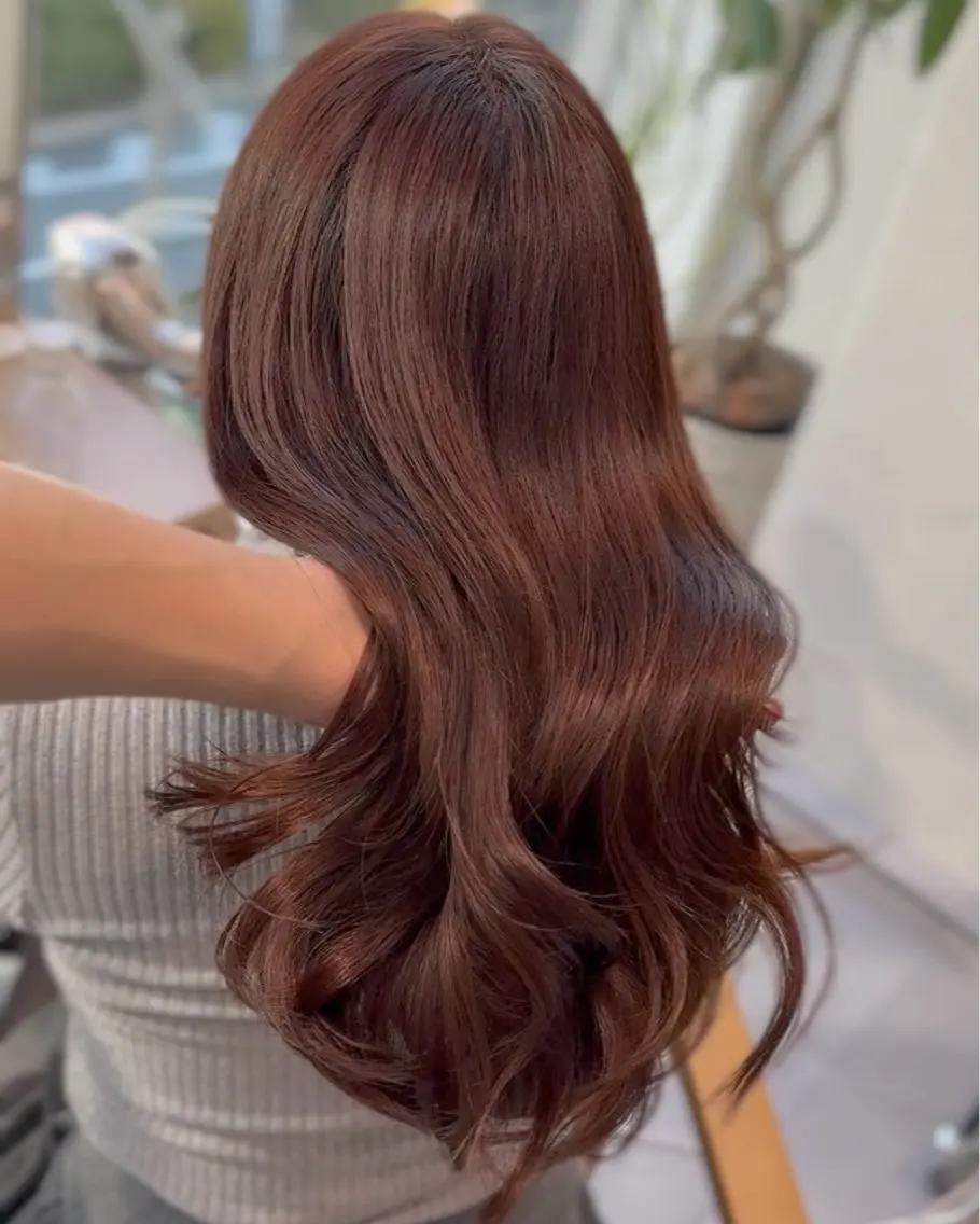 ロング ヘアカラー 韓国レイヤー RYOTAのヘアスタイル