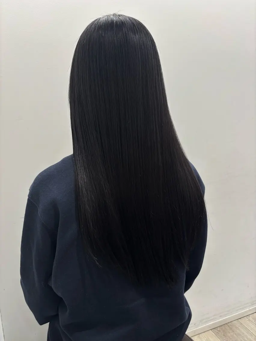セミロング トリートメント カット ヘアカラー トリートメント 青木 翔海のヘアスタイル