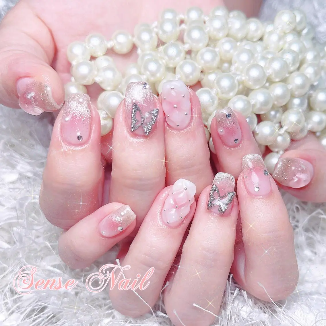ネイル アートネイル ハンドネイル ハンドケア 🎀Sense Nail池袋店🎀のネイルデザイン