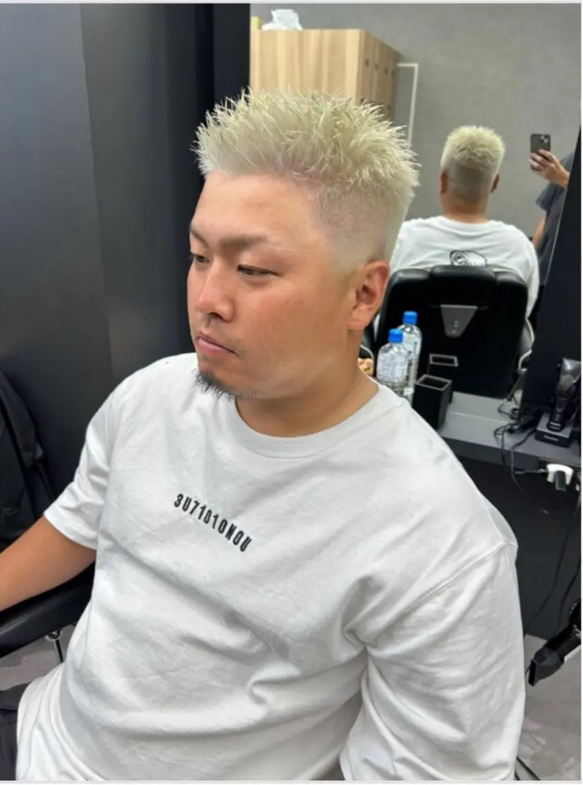 カラー メンズ ⚡️男性注目👨🏻 お任せください⚡️のヘアスタイル