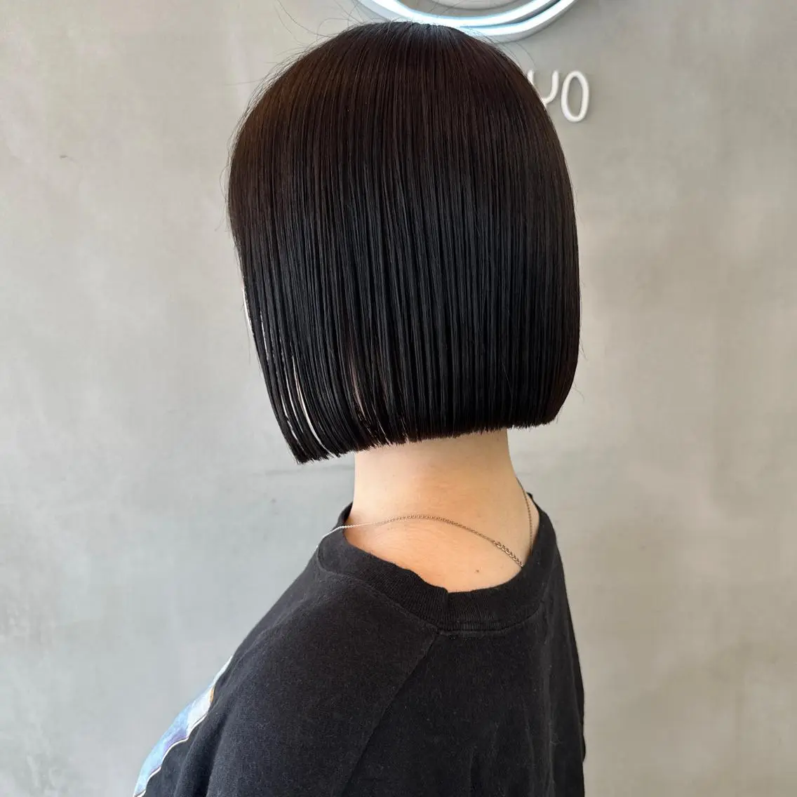 ミディアム カラー カット ヘアカラー トリートメント センターパート/ レイヤー/ayuのヘアスタイル
