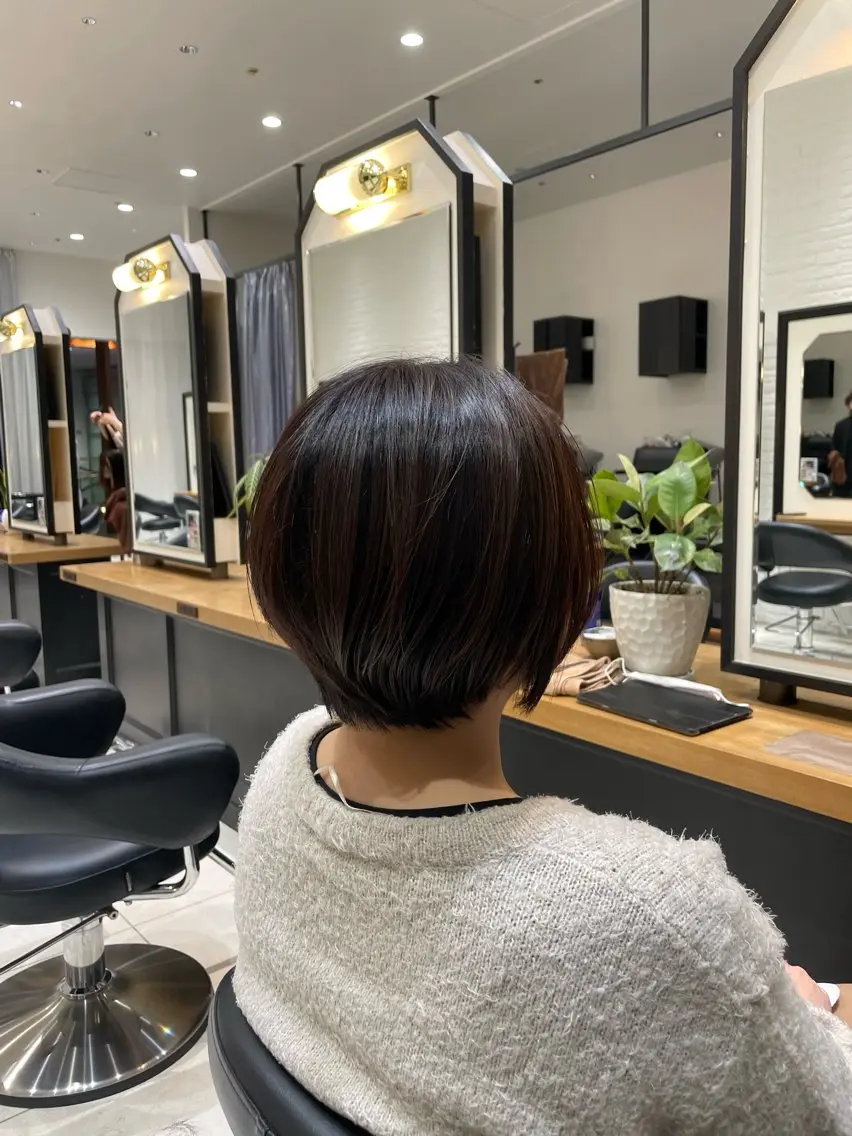 ショート GRANMASH 竹田  瑠依希のヘアスタイル