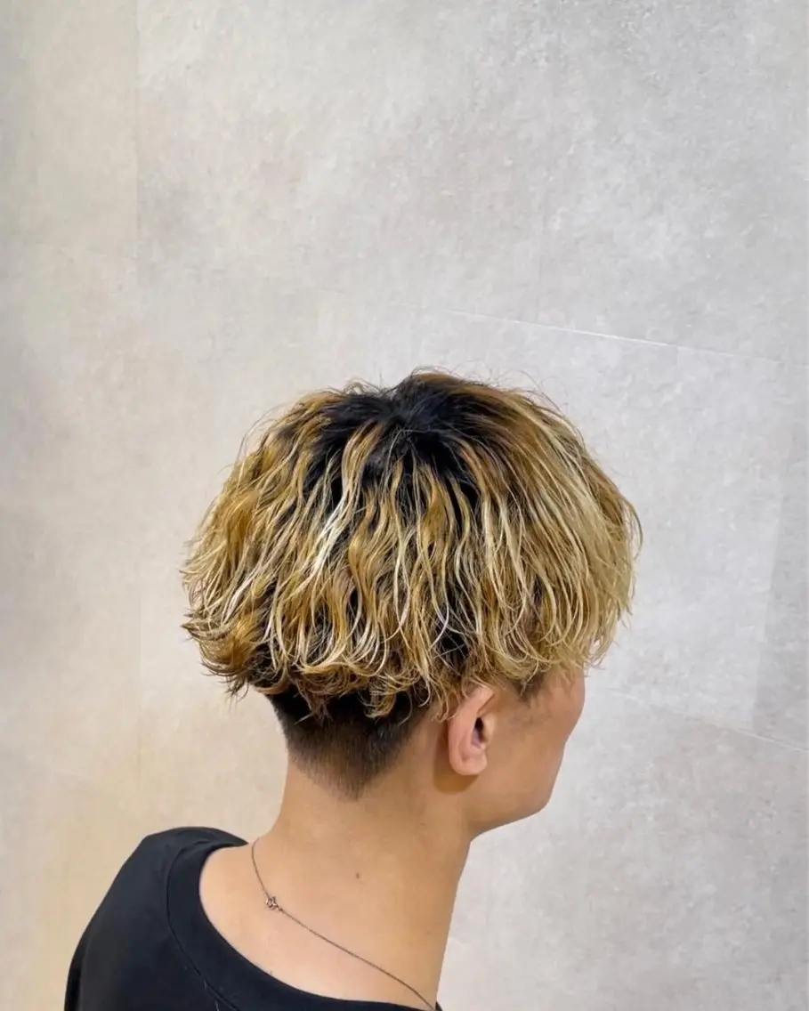 パーマ 郡山駅前美容師 熊田 歩夢のヘアスタイル