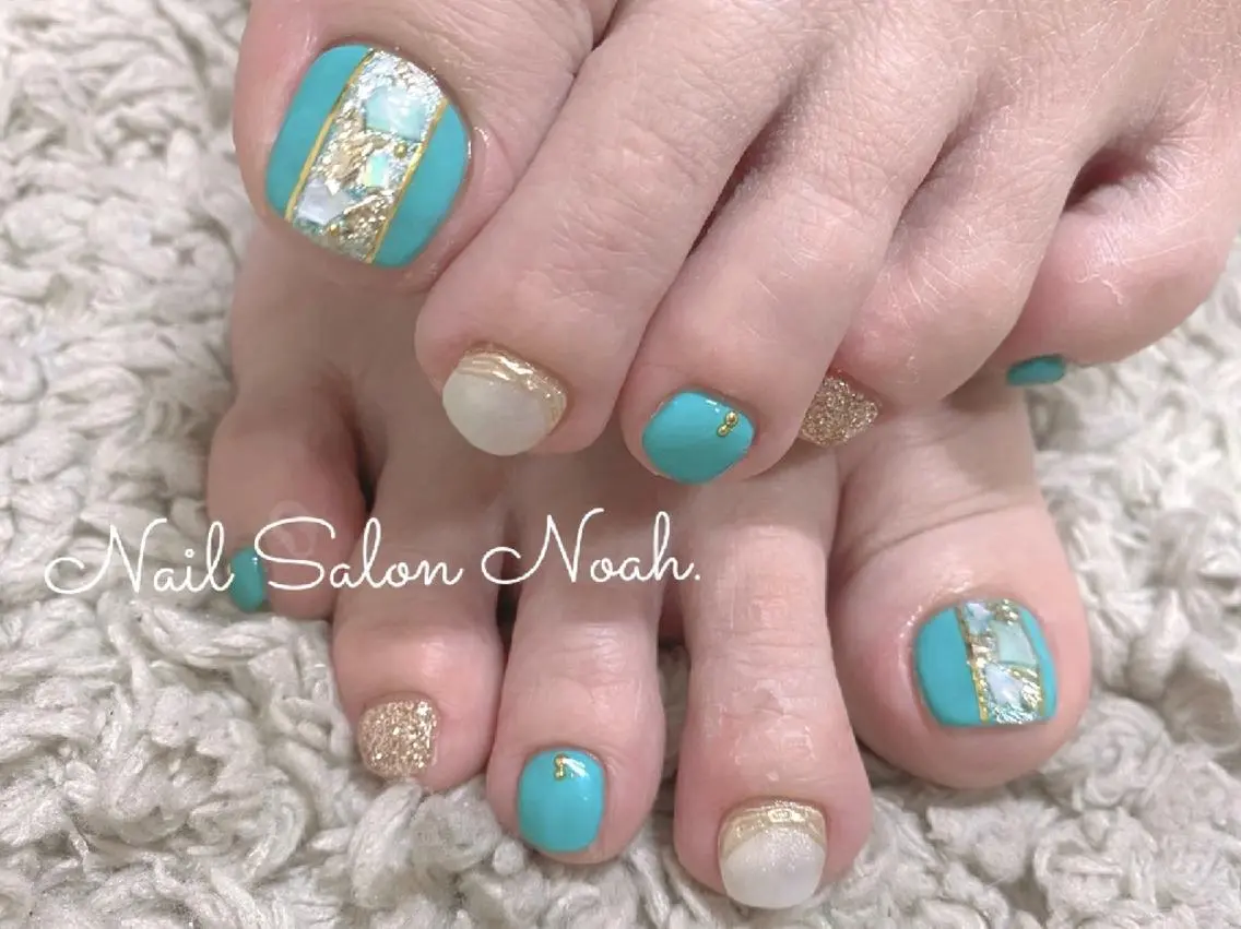 ネイル フットネイル Nail Salon Noah.のネイルデザイン