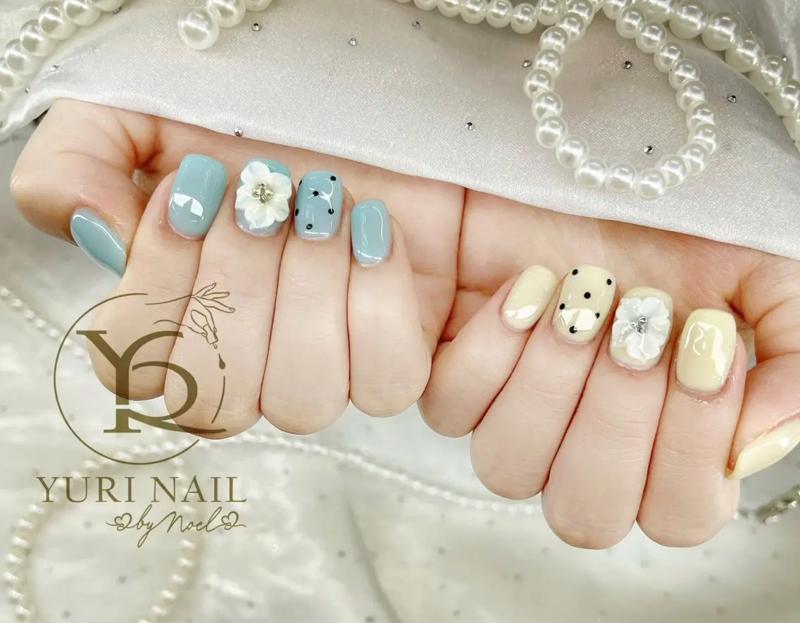 ネイル チークネイル フットネイル フレンチネイル グラデーション キラキラネイル ハンドネイル フットネイル ハンドケア YURI Nail Funabashiのネイルデザイン
