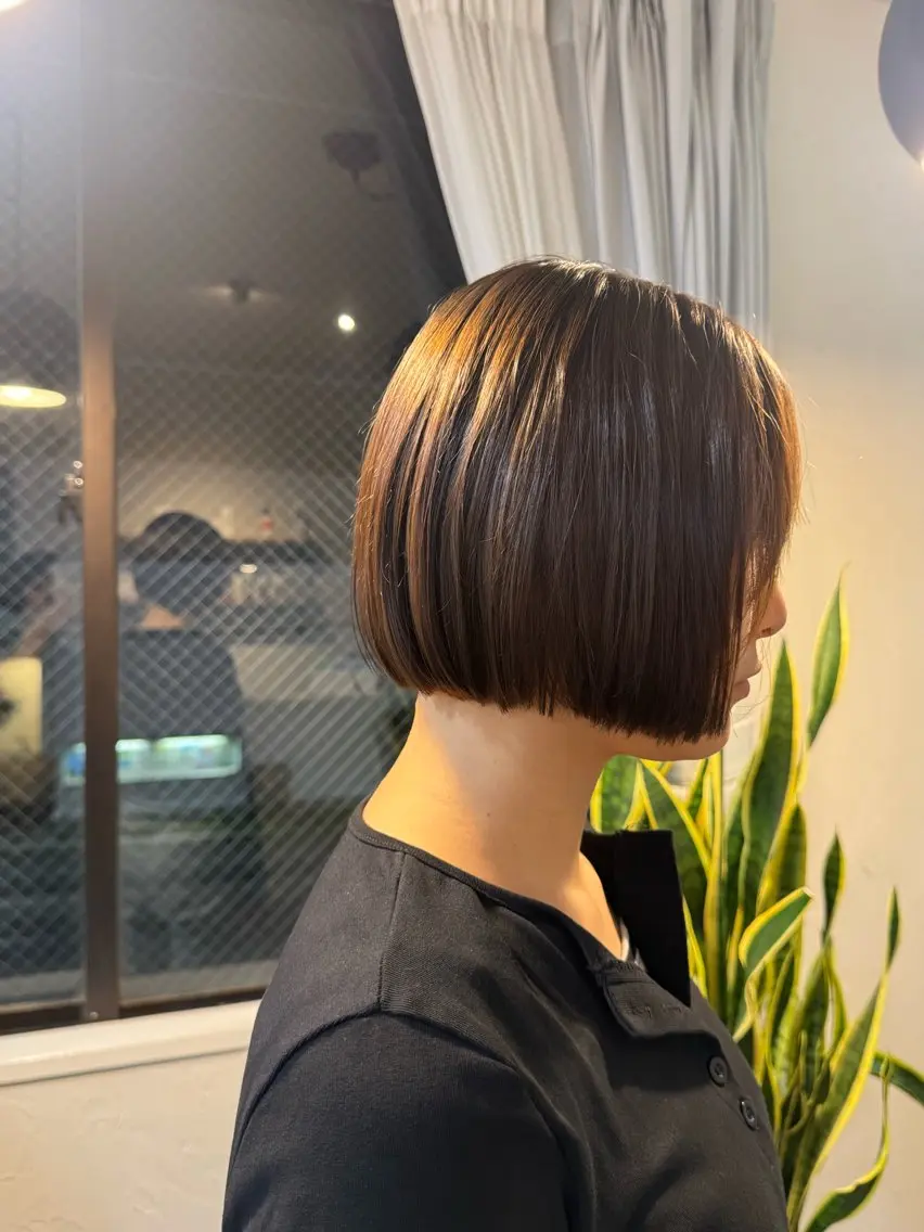ミディアム 檜木 奈央のヘアスタイル