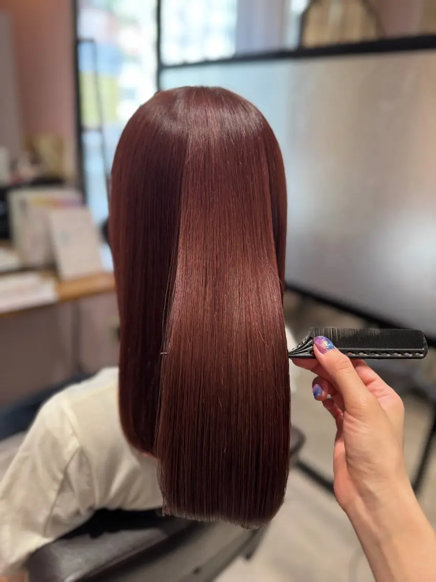 ミディアム 森 いずなのヘアスタイル