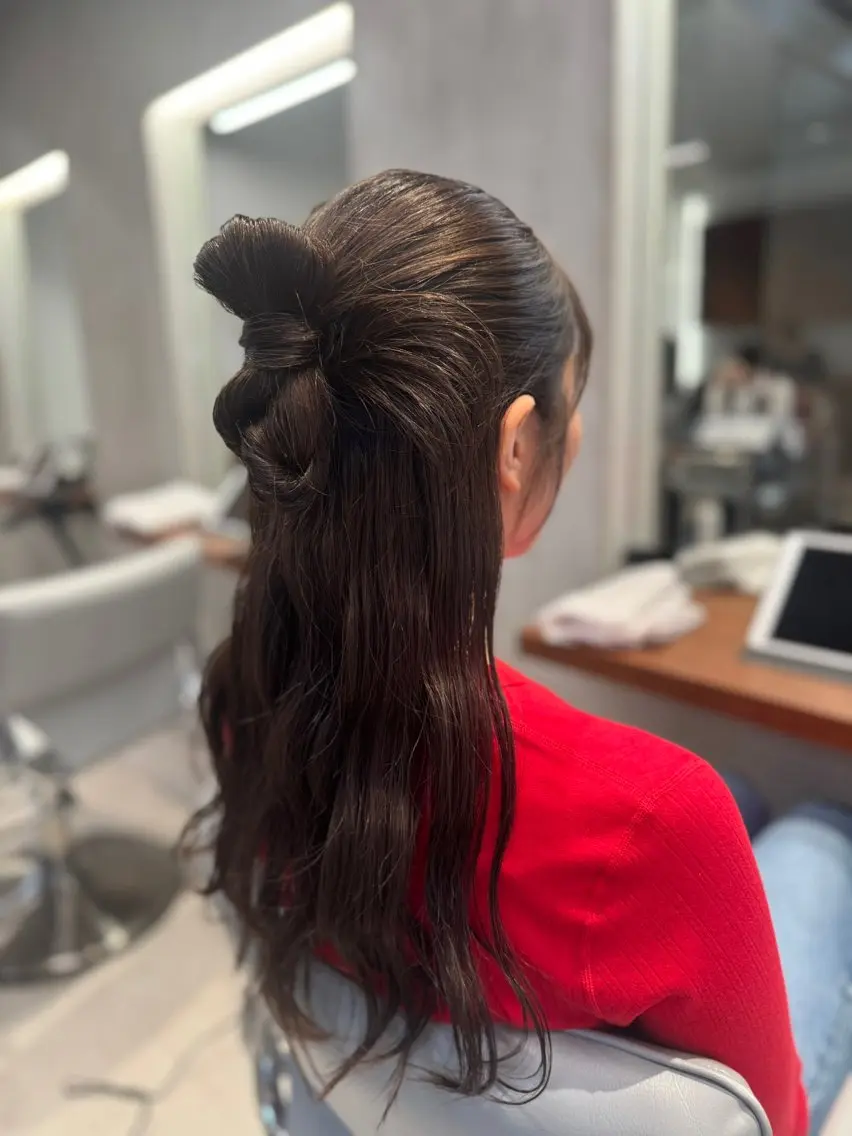 ロング ヘアセット kage Nanamiのヘアスタイル