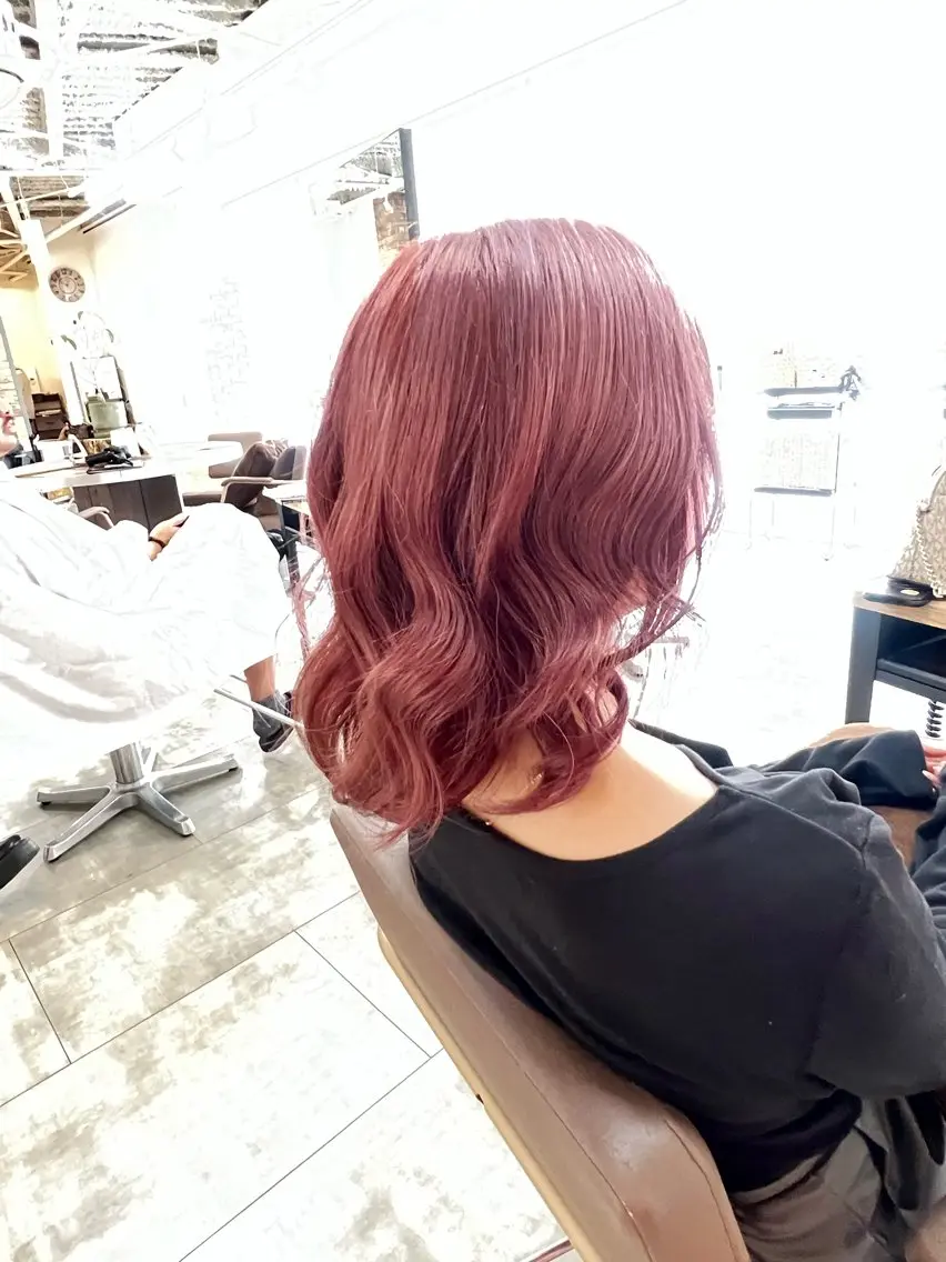 カラー 村井 湖奈のヘアスタイル