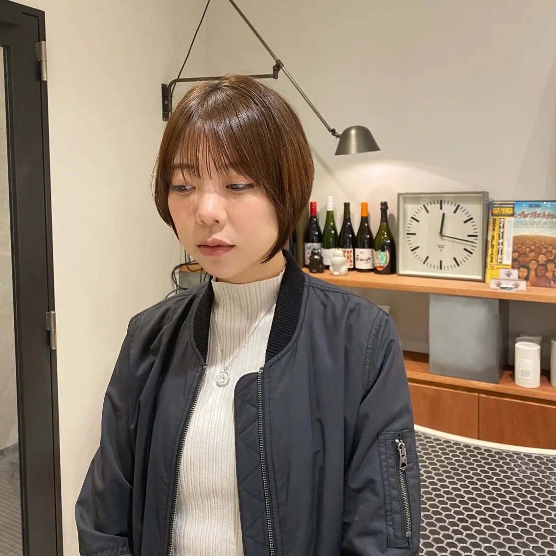 ショート 縮毛矯正 カット 縮毛矯正 トリートメント 酸性縮毛矯正/ ホッタケイシのヘアスタイル