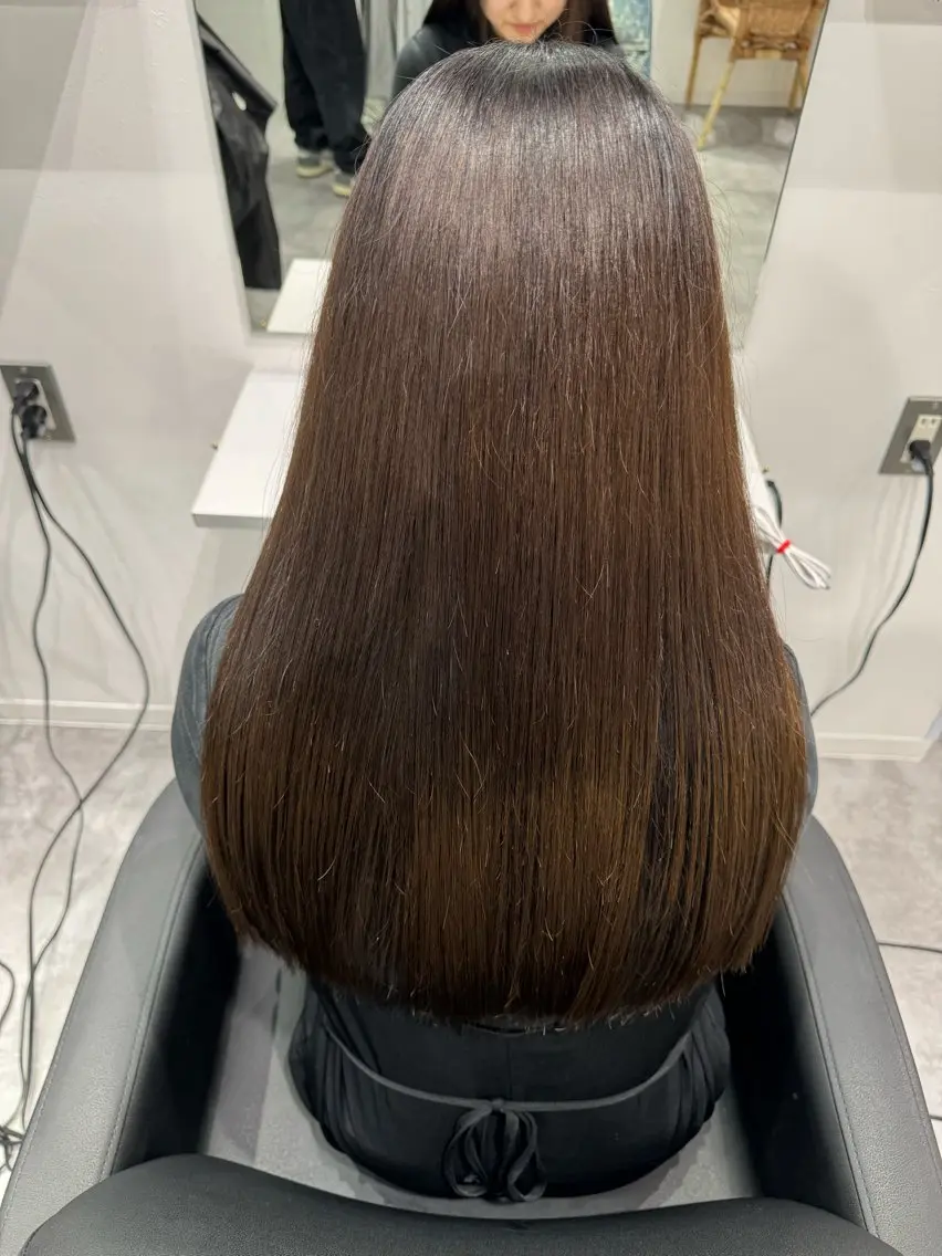 カット 縮毛矯正 トリートメント 💎レイヤーカット× 髪質改善💎後藤陸のヘアスタイル