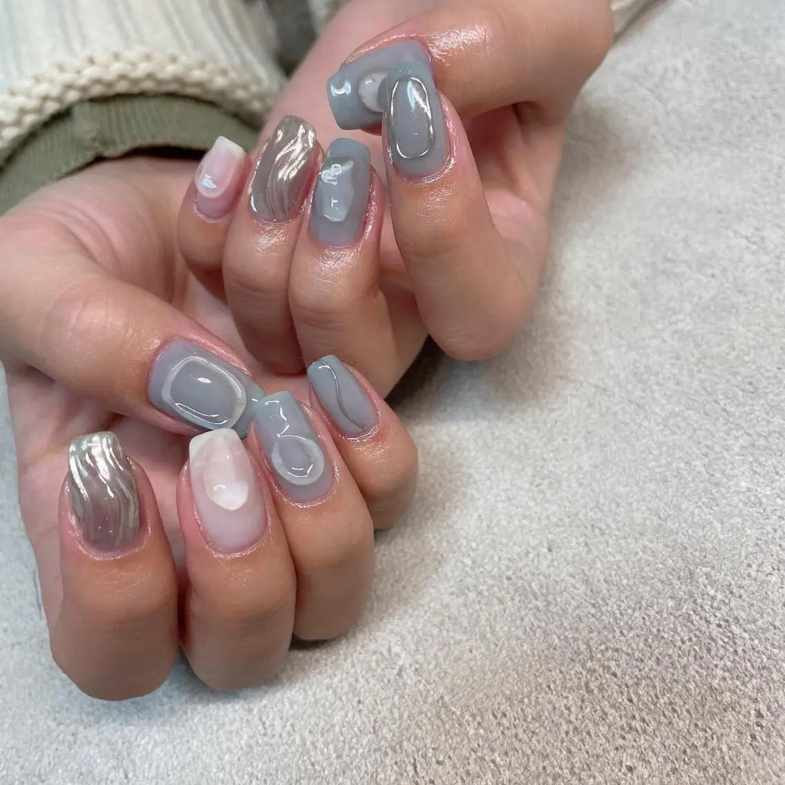 ネイル ハンドネイル lilbondir. chiharuのネイルデザイン