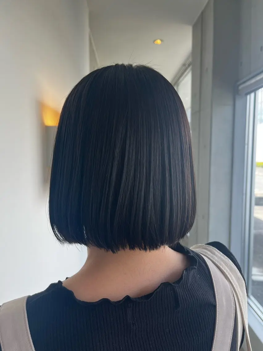 ショート おせ ちさとのヘアスタイル