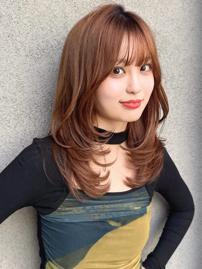 ロング 似合わせ松本 容政のヘアスタイル
