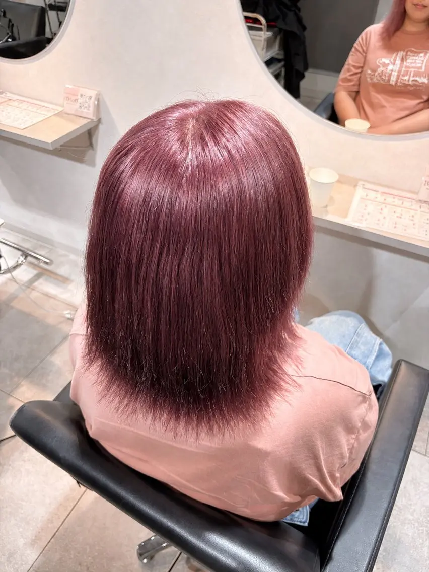 ショート カラー miu / 透明感カラー🫧のヘアスタイル