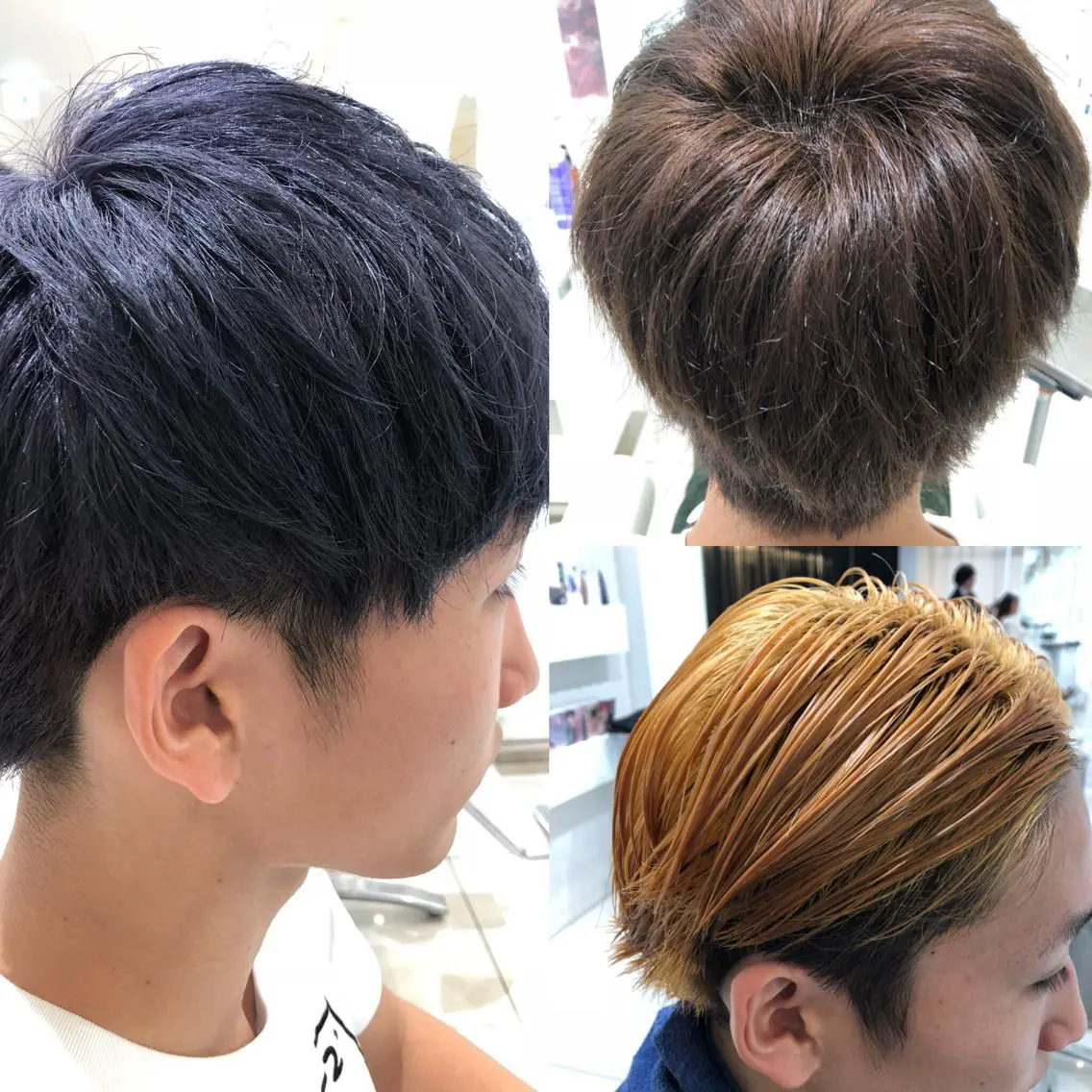 カラー ブリーチ イルミナカラー 外国人風カラー 坪井 彰吾のヘアスタイル